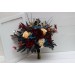 Dark Teal, Burgundy, Black, and Cream Wedding Bouquets – Dramatic Gothic Bridal Designs