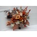 Wedding Bouquets in Orange, Ivory, Rust & Terracotta | Faux Bridal & Bridesmaid Bouquets