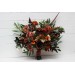 Wedding bouquets in terracotta cinnamon rust ivory colors. Bridal bouquet. Faux bouquet. Bridesmaid bouquet. 5139