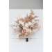 Pampas grass bouquet. White protea blush pink bouquet. Bridesmaid bouquet. 5156