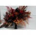 Black, Red, Rust, and Brown Wedding Bouquets – Moody & Halloween Bridal Designs