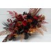 Black, Red, Rust, and Brown Wedding Bouquets – Moody & Halloween Bridal Designs