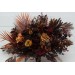 Wedding bouquets in burgundy rust mustard brown colors. Bridal bouquet. Cascading bouquet. Faux bouquet. Bridesmaid bouquet. 5155