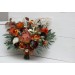 Australian native flowers. Rust burgundy flowers. Protea bridal bouquet. Faux bouquet. Fall wedding. Silk flowers. Boho wedding. Bridesmaid bouquet. 5161