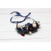 Burgundy ivory navy blue flower crown. Hair wreath. Flower girl crown. Wedding flowers. 5097