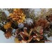 Wedding bouquets in mustard olive brown colors. Bridal bouquet. Faux bouquet. Bridesmaid bouquet. 5163