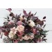 Wedding Bouquets in Mauve, Purple & Beige | Faux Bridal & Bridesmaid Bouquets