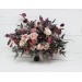 Wedding Bouquets in Mauve, Purple & Beige | Faux Bridal & Bridesmaid Bouquets