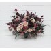 Wedding Bouquets in Mauve, Purple & Beige | Faux Bridal & Bridesmaid Bouquets
