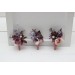 Wedding Boutonnieres & Wrist Corsage in Mauve, Purple & Beige | Faux Flower Accessories