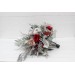 Wedding Bouquets in Red, Blush Pink, White, Silver & Gray | Faux Bridal & Bridesmaid Bouquets