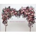 Flower Arch Arrangement in Mauve, Purple & Beige | Faux Floral Archway for Wedding