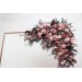 Flower Arch Arrangement in Mauve, Purple & Beige | Faux Floral Archway for Wedding