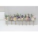 Set of 8 bobby pins. Lavender ivory hair accessories. Bridal flower.s Floral hair pins. Hairpiece. Bridesmaid bobby pins. 5175