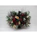 Burgundy, Black, Gold, and Ivory Wedding Bouquets – Bridal and Cascading Faux Bouquets