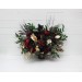Burgundy, Black, Gold, and Ivory Wedding Bouquets – Bridal and Cascading Faux Bouquets