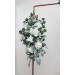 Baby's Breath & Hydrangea Flower Arch Arrangement | Faux Floral Archway for Wedding