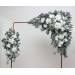 Baby's Breath & Hydrangea Flower Arch Arrangement | Faux Floral Archway for Wedding