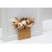 Pocket Boutonniere in Terracotta, Ivory & Rust | Faux Flower Accessories