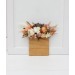 Pocket Boutonniere in Terracotta, Ivory & Rust | Faux Flower Accessories