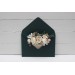 Pocket Boutonniere in White, Cream & Blush Pink | Faux Flower Accessories