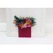 Pocket Boutonniere for Jewel-Tone Wedding | Emerald Green, Orange, Magenta & Teal Flower Accessories