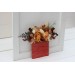 Pocket Boutonniere in Rust, Brown & Ivory | Faux Flower Accessories