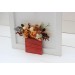 Pocket Boutonniere in Rust, Brown & Ivory | Faux Flower Accessories