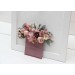 Pocket Boutonniere in Dusty Rose & Blush Pink | Faux Flower Accessories
