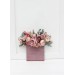 Pocket Boutonniere in Dusty Rose & Blush Pink | Faux Flower Accessories
