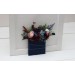 Pocket Boutonniere in Burgundy, Navy Blue & Blush Pink | Faux Flower Accessories