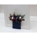 Pocket Boutonniere in Burgundy, Navy Blue & Blush Pink | Faux Flower Accessories
