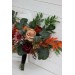 Wedding Bouquets in Rust, Terracotta & Burgundy | Faux Bridal & Bridesmaid Bouquets