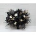 Ivory, Black, and Gold Wedding Bouquets – Gothic & Moody Bridal Designs