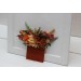 Pocket Boutonniere in Orange & Rust | Faux Flower Accessories