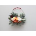 Rust orange burgundy color theme.Orchid dahlia floral hoop. Alternative bridesmaid bouquet. Boho wedding. Floral backdrop. 0035