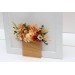 Pocket Boutonniere in Terracotta, Rust, Mustard & Ivory | Faux Flower Accessories