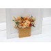 Pocket Boutonniere in Terracotta, Rust, Mustard & Ivory | Faux Flower Accessories