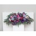 Flower Arch Arrangement in Jewel-Tone Colors | Faux Floral Archway for Wedding