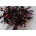Wedding Bouquets in Deep Purple & Burgundy | Cascading Faux Bridal & Bridesmaid Bouquets