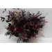 Wedding Bouquets in Deep Purple & Burgundy | Cascading Faux Bridal & Bridesmaid Bouquets