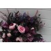 Wedding Bouquets in Deep Purple, Fuchsia & Candy Pink | Cascading Faux Bridal & Bridesmaid Bouquets