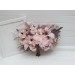 Wedding Bouquets in Dusty Pink & Blush Pink | Cascading Faux Bridal & Bridesmaid Bouquets
