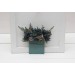 Blue Berries Pocket Boutonniere with Pine | Winter & Christmas Wedding Faux Flower Accessories