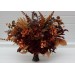 Wedding Bouquets in Burgundy, Deep Red & Burnt Orange – Faux Bridal Flowers