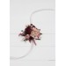 Wedding Boutonnieres & Wrist Corsage in Burgundy, Dusty Rose & Blush Pink | Faux Flower Accessories