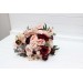 Wedding bouquets in burgundy blush pink colors. Bridal bouquet. Cascading bouquet. Faux bouquet. Bridesmaid bouquet. 5257