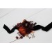  Wedding boutonnieres and wrist corsage  in rust burgundy cinnamon color theme. Flower accessories.0022 