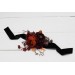  Wedding boutonnieres and wrist corsage  in rust burgundy cinnamon color theme. Flower accessories.0022 