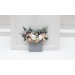 Pocket Boutonniere in Beige, White, Gray & Blush Pink | Faux Flower Accessories